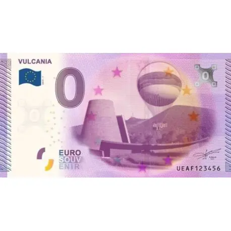 Billet souvenir - 63 - Vulcania - 2015 Nouvelle Collection