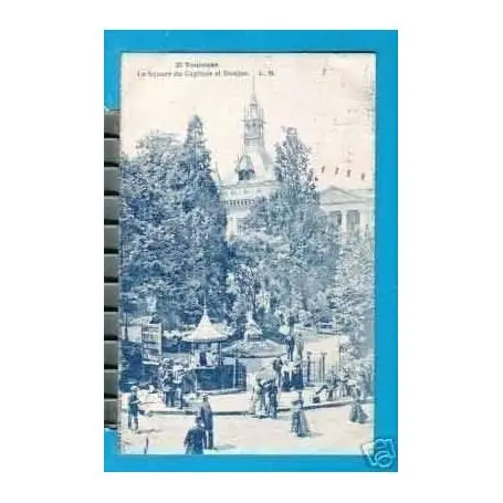 Carte postale 31 - TOULOUSE - LE SQUARE DU CAPITOLE ET LE DONJON Petit Prix