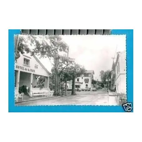 Carte postale 32 - BARBOTAN LES THERMES - RUE PRINCIPALE - CPSM En Vogue