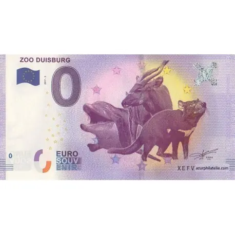 Prix Bas Billet souvenir - DE - Zoo Duisburg - 2017-3