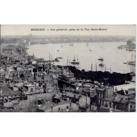 Meilleure Vente Carte postale 33 - Bordeaux - Vue generale - Prise de la tour Saint-Michel - Non voyage - Do