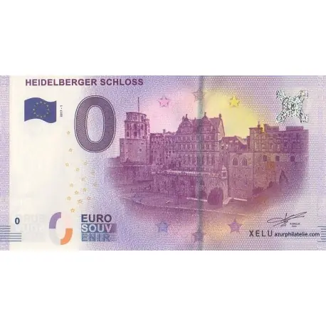 Billet souvenir - DE - Heidelberger Schloss - 2017-1 Commande En Gros