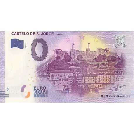 Billet souvenir - PT - Castelo de S. Jorge - 2017-1 Achat Immédiat