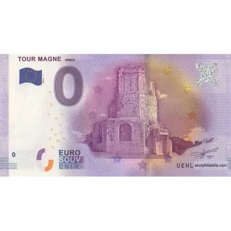 Billet souvenir - 30 - Tour Magne - 2016-1 Nouveauté