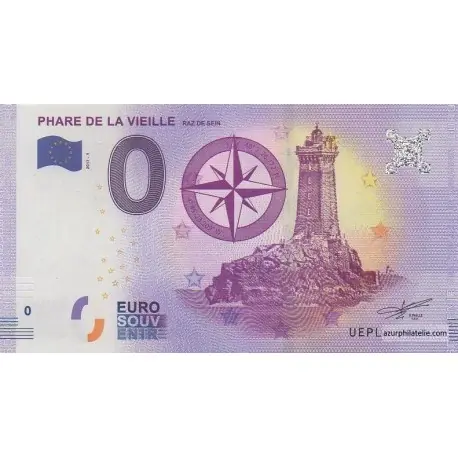 Offre Limitée Billet souvenir - 29 - Phare de la Vieille - 2017-1