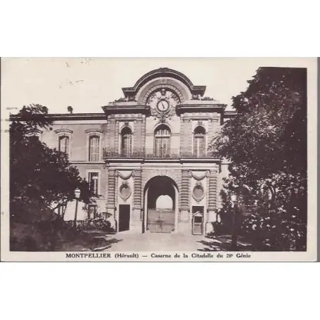 Prix Promo Carte postale 34 - Montpellier - Caserne de la citadelle du 28e