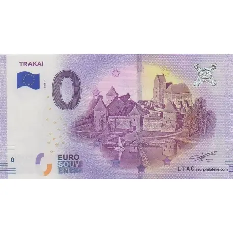 Billet souvenir - LT - Trakai - 2018-1 Commander Vite
