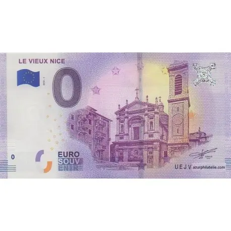 Billet souvenir - 06 - Le Vieux Nice - 2018-1 - Terminaison 06 Expédition Rapide