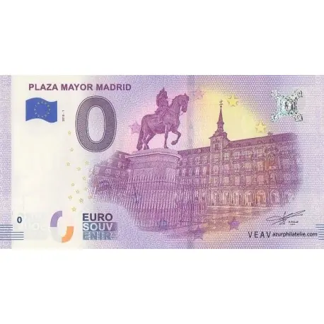 Billet souvenir - ES - Plaza Mayor Madrid - 2018-1 Offre Spéciale