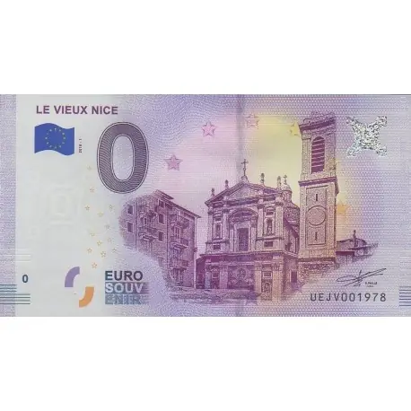 Billet souvenir - 06 - Le Vieux Nice - 2018-1 - No 1978 Original