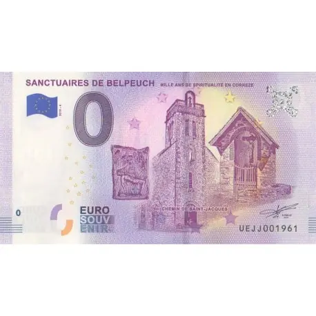 Bon Plan Billet souvenir - 19 - Sanctuaires de Belpeuch - 2018-4 - No 1961