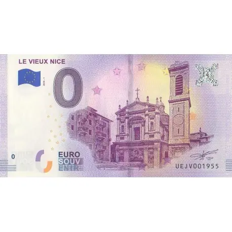 Billet souvenir - 06 - Le Vieux Nice - 2018-1 - No 1955 Petit Prix