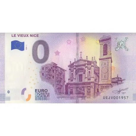 Billet souvenir - 06 - Le Vieux Nice - 2018-1 - No 1957 Livraison Express