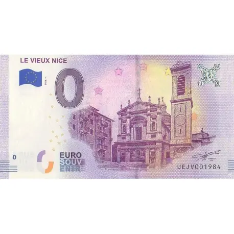 Billet souvenir - 06 - Le Vieux Nice - 2018-1 - No 1984 Acheter En Ligne