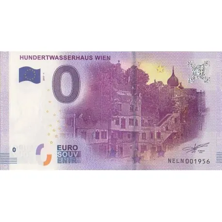 Acheter Direct Billet souvenir - Hundertwasserhaus Wien - 2017-1 - No 1956