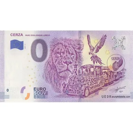 Billet souvenir - 14 - Parc Zoologique Lisieux - 2019-3 Marque