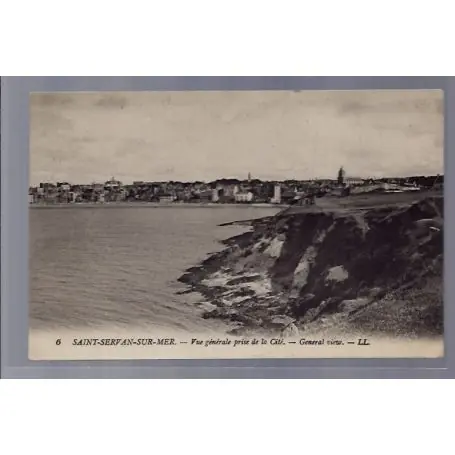 Must-Have Carte postale 35 - Saint-Servan-Sur-Mer - Vue generale prise de la cite - General View - ...