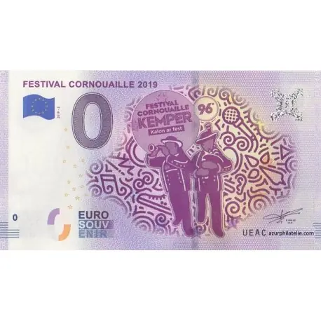 Prix Réduit Billet souvenir - 29 - Festival Cornouaille 2019 - 2019-2