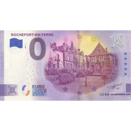 Marque Billet souvenir - 56 - Rochefort-en-Terre - 2020-1 - Anniversaire