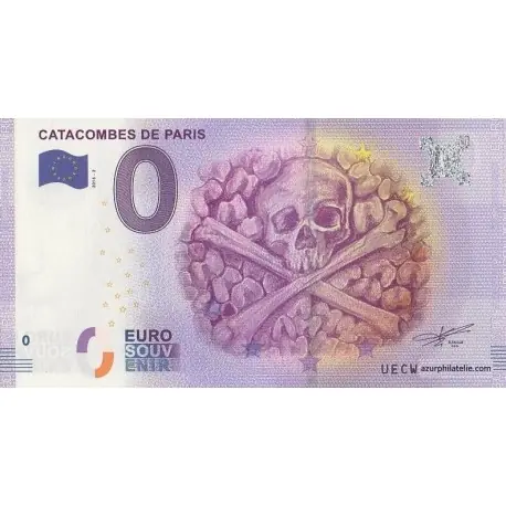 Billet souvenir - 75 - Catacombes de Paris - 2016-2 Meilleur Prix