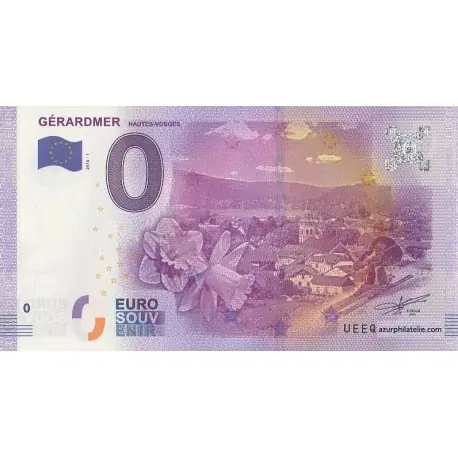 Offre Du Jour Billet souvenir - 88 - Gerardmer - 2016-1