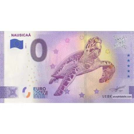 Billet souvenir - 62 - Nausicaá - 2020-4 - Anniversaire Solde