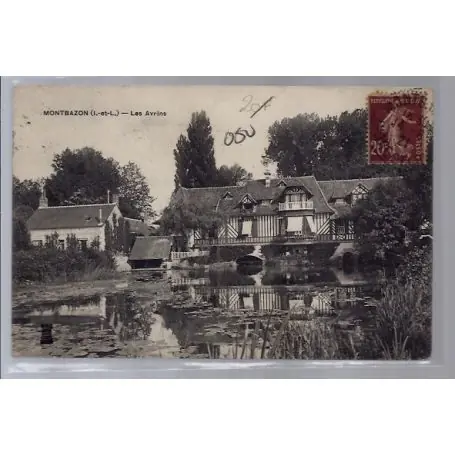 Carte postale 37 - Montbazon - Les Avrins - Voyage - Dos divise... Nouveauté