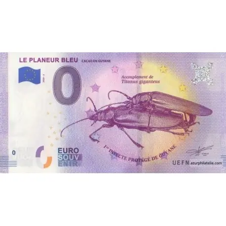 Billet souvenir - 973 - Le Planeur Bleu - 2020-3 Commander Vite
