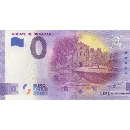 Billet souvenir - 13 - Abbaye de Silvacane - 2020-1 - Anniversaire Vente Directe