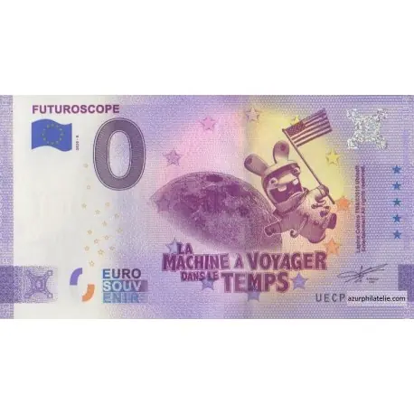 Livraison Mondiale Billet souvenir - 86 - Futuroscope - 2020-6 - Anniversaire