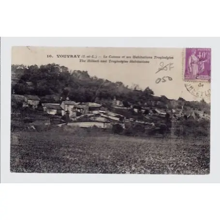 Meilleure Qualité Carte postale 37 - Vouvray - Le coteau et ses habitations troglodytes - The Hillock and t...
