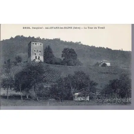 Prix Réduit Carte postale 38 - Allevard les bains - La tour du Treuil