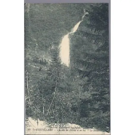 Carte postale 38 - Cascade du Pissou et le Bredas Offre Exclusive