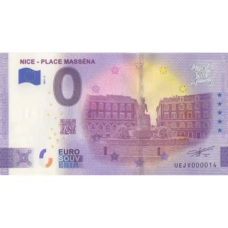 Achat Immédiat Billet souvenir - 06 - Nice - Place Masséna - 2021-2 - No 14