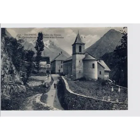 Carte postale 38 - Dauphine - Vallee du Veneon - Non voyage - Dos divise... Prix Cassé