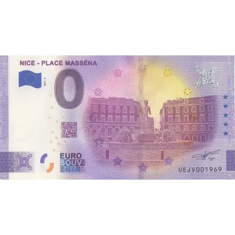 Bon Marché Billet souvenir - 06 - Nice - Place Masséna - 2021-2 - No 1969