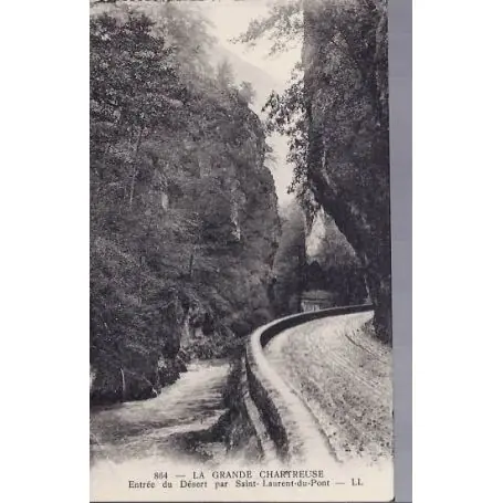 Carte postale 38 - Gde Chartreuse - Entree du desert Meilleure Qualité