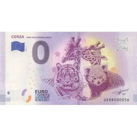 Billet souvenir - 14 - Parc Zoologique Lisieux - 2019-4 - No 56 Jusqu’à Épuisement Des Stocks