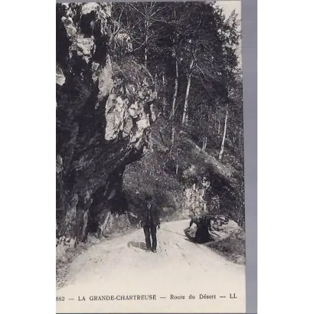 Carte postale 38 - La Gde Chartreuse - Route du Desert Bon Plan