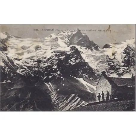 Dernière Chance Carte postale 38 - La neige vue de Ventillon - Refuge