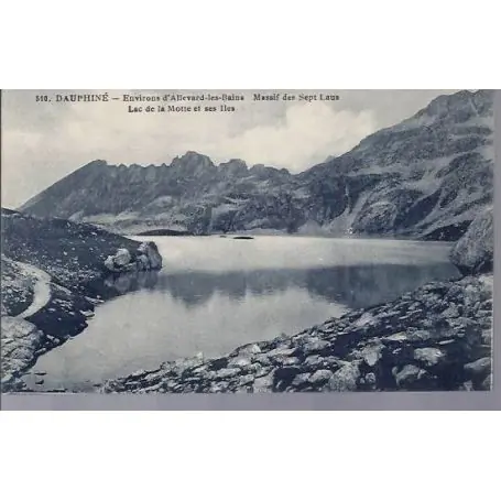 Carte postale 38 - Lac de la Motte et ses Iles Affaire À Saisir