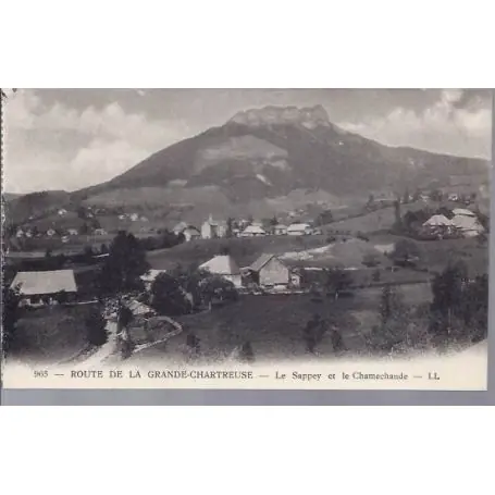 Carte postale 38 - Le Sappey et le Chamechaude Premium