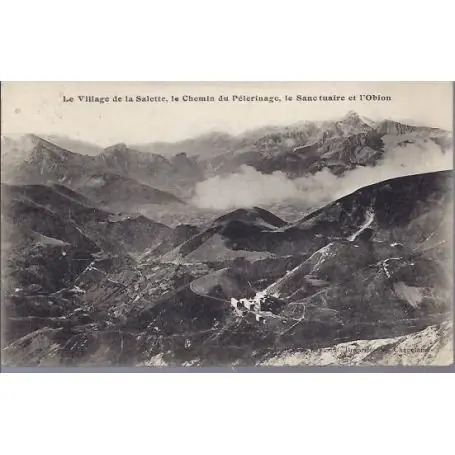 Carte postale 38 - Le village de la Salette Populaire