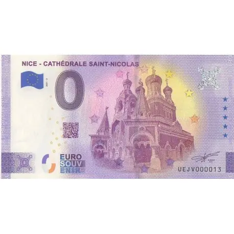 Billet souvenir - 06 - Nice - Cathédrale Saint-Nicolas - 2021-3 - No 13 Seulement Aujourd’hui