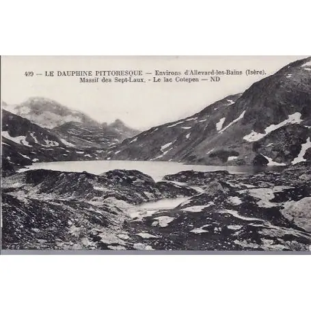 Offre Limitée Carte postale 38 - Les Sept-Laux - Le lac Cotepen