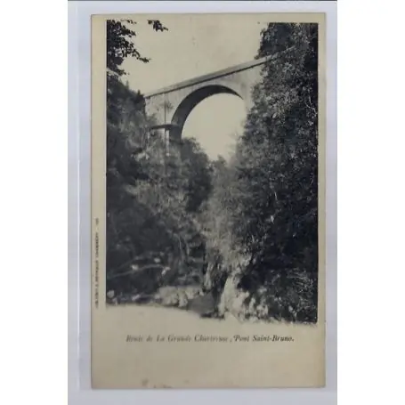 Meilleur Choix Carte postale 38 - Route de la Grande Chartreuse - Pont Saint-Bruno - Non voyage - Dos no...