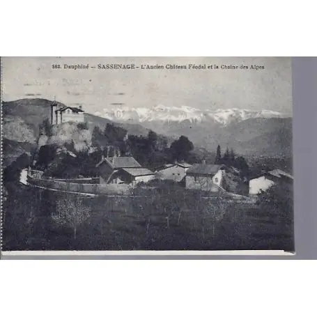 Prix Bas Carte postale 38 - Sassenage - Ancien chateau feodal