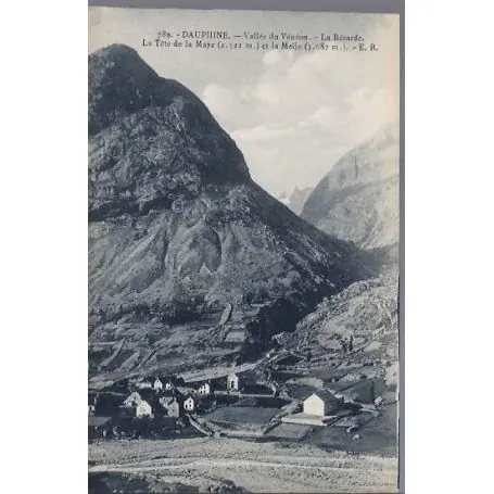 Carte postale 38 - Vallee du Veneon - La Betarde - Tete de Maye Nouveauté