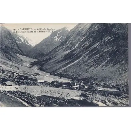 Carte postale 38 - Vallee du Veneon - La Betarde et la Pilate En Vogue