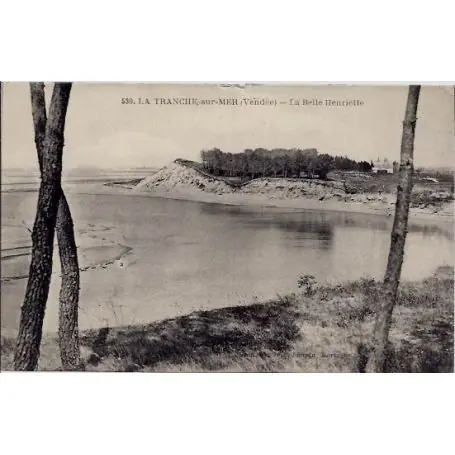 Commander Vite Carte postale 40 - La tranche sur Mer - La belle Henriette - Voyage - Dos divise